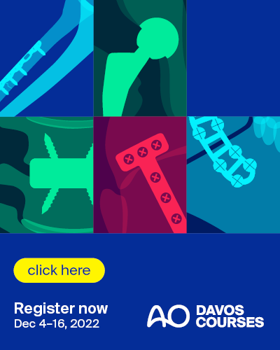 Register now for the AO Davos Courses 2022