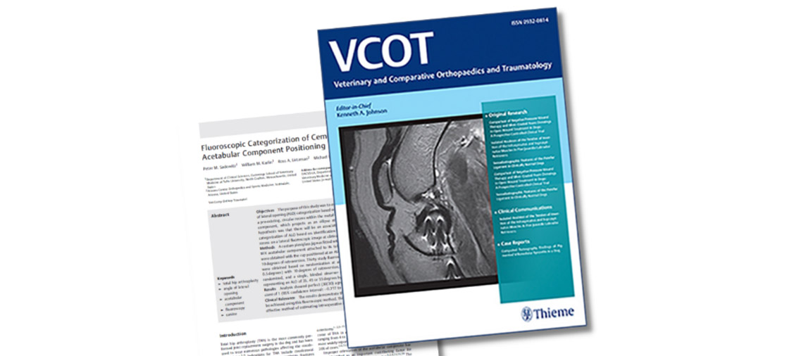 New paper in VCOT Journal: Fluoroscopic Categorization of Cementless ...